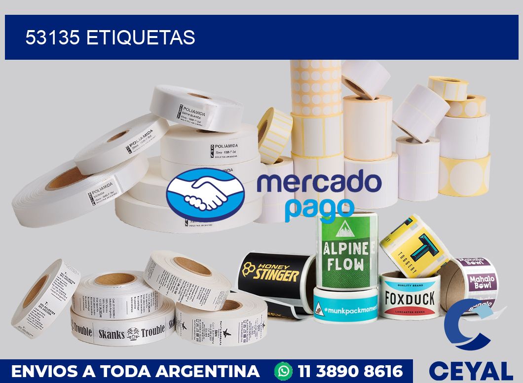 53135 etiquetas