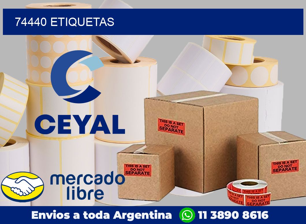 74440 etiquetas