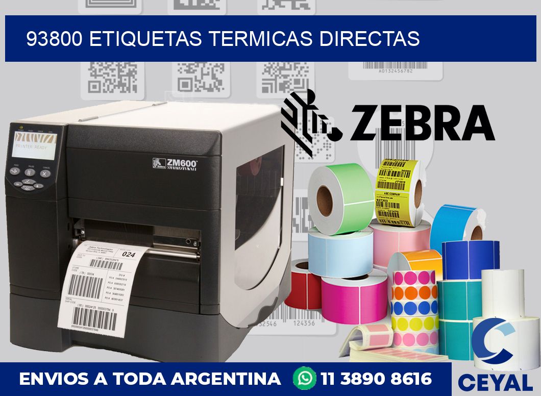 93800 Etiquetas termicas directas