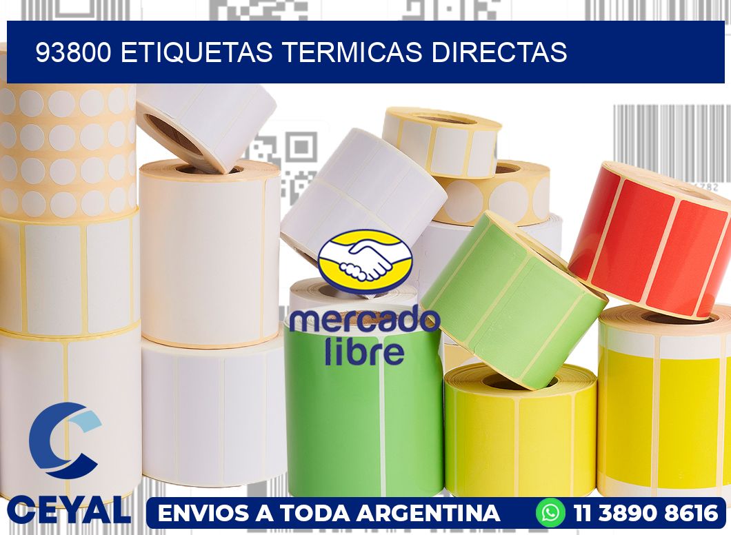 93800 Etiquetas termicas directas