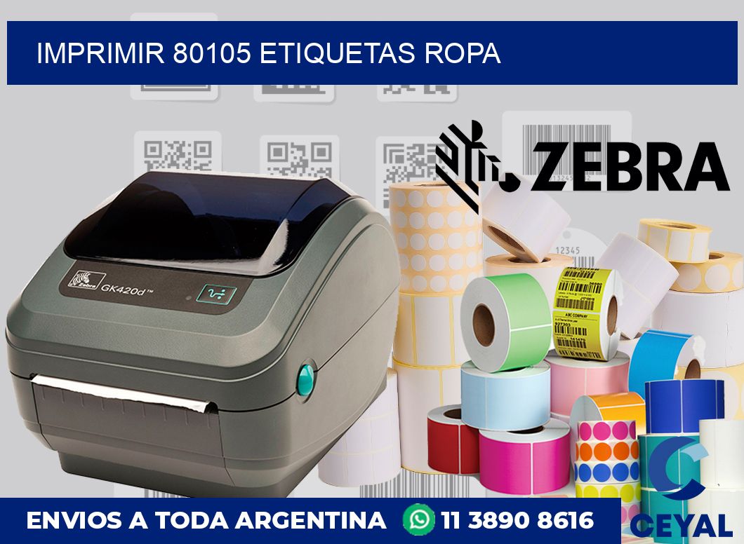 imprimir 80105 etiquetas ropa