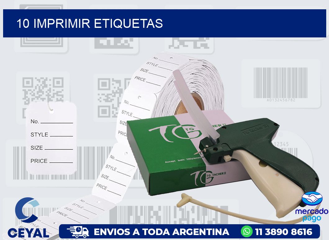 10 IMPRIMIR ETIQUETAS