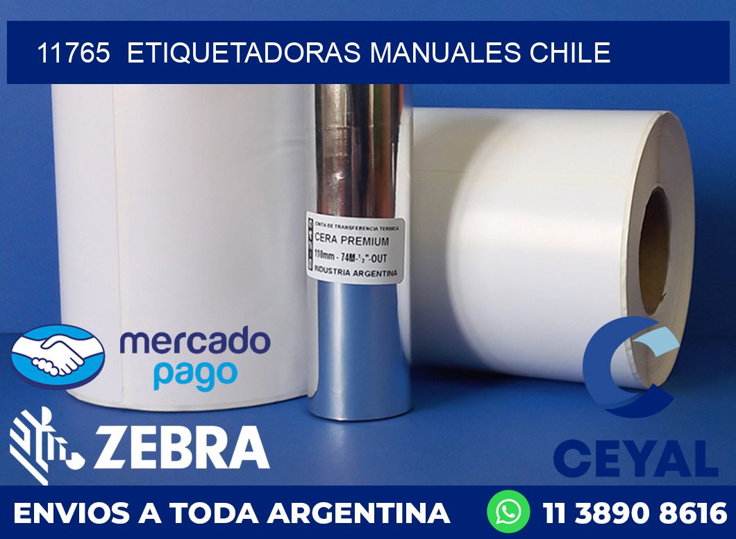11765  ETIQUETADORAS MANUALES CHILE
