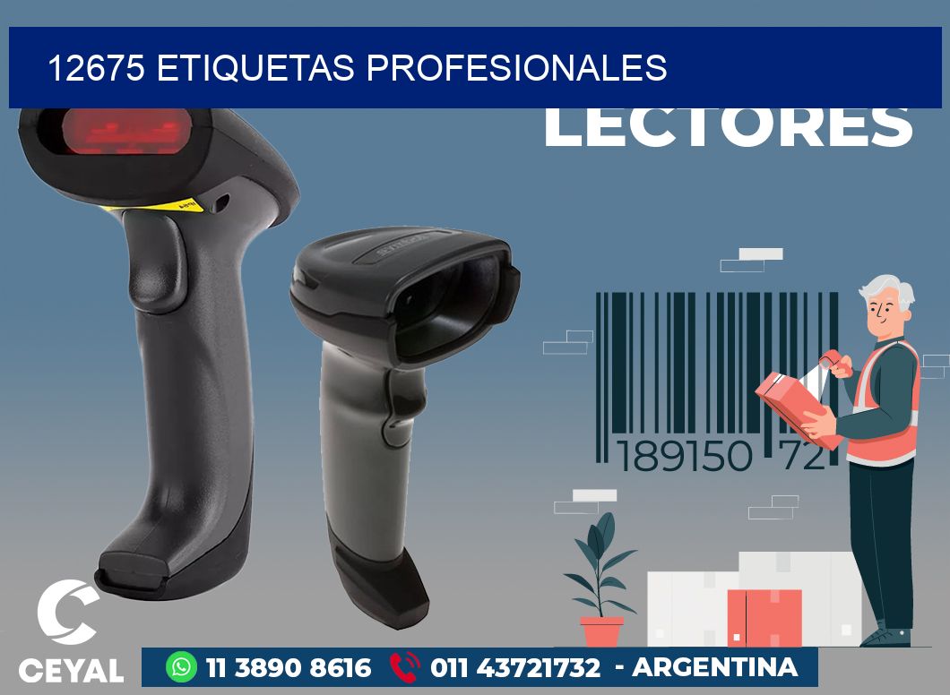 12675 ETIQUETAS PROFESIONALES