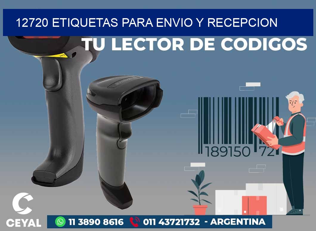 12720 ETIQUETAS PARA ENVIO Y RECEPCION