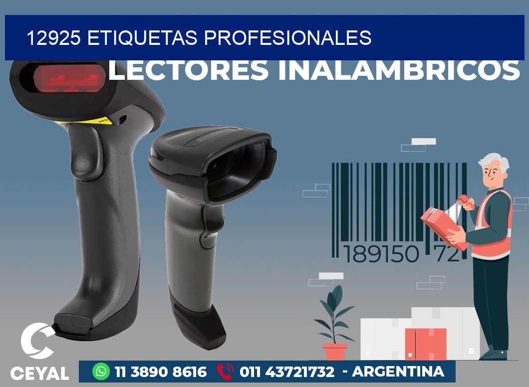 12925 ETIQUETAS PROFESIONALES
