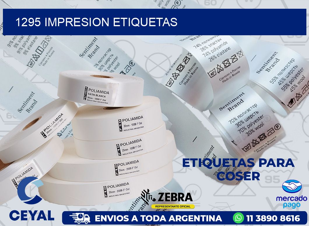 1295 IMPRESION ETIQUETAS
