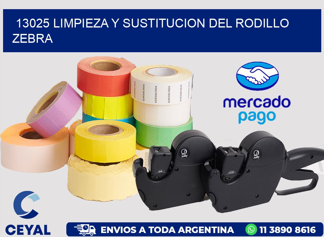 13025 LIMPIEZA Y SUSTITUCION DEL RODILLO ZEBRA