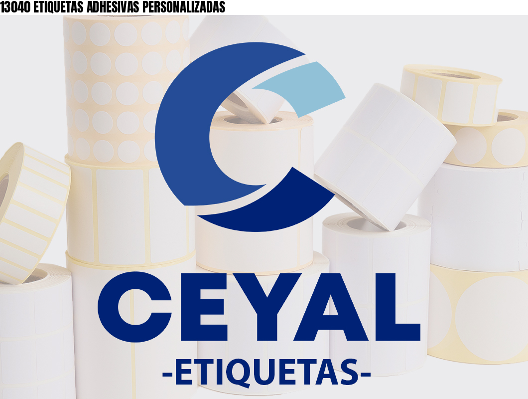 13040 ETIQUETAS ADHESIVAS PERSONALIZADAS