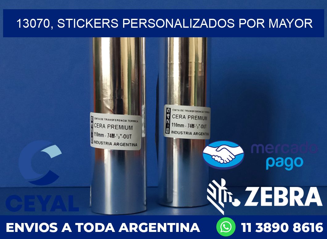 13070, stickers personalizados por mayor