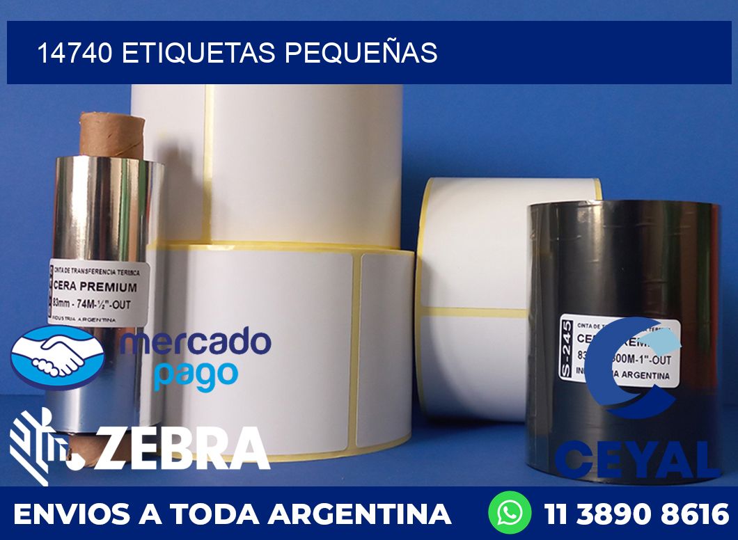 14740 ETIQUETAS PEQUEÑAS