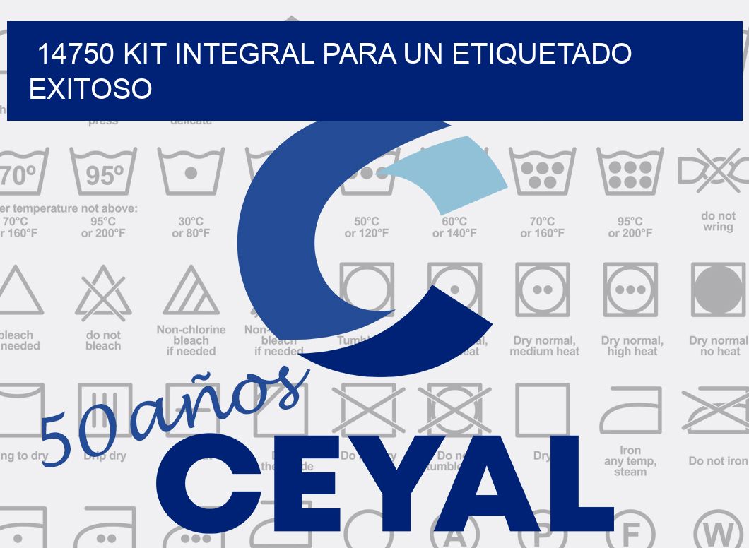 14750 KIT INTEGRAL PARA UN ETIQUETADO EXITOSO