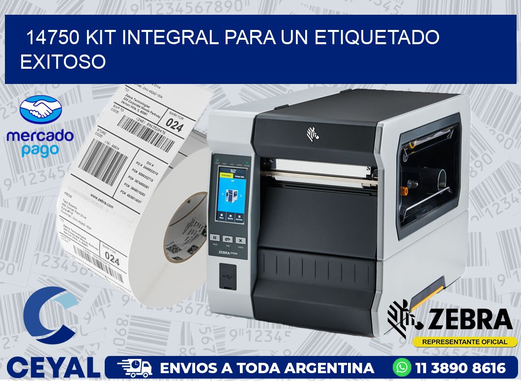 14750 KIT INTEGRAL PARA UN ETIQUETADO EXITOSO