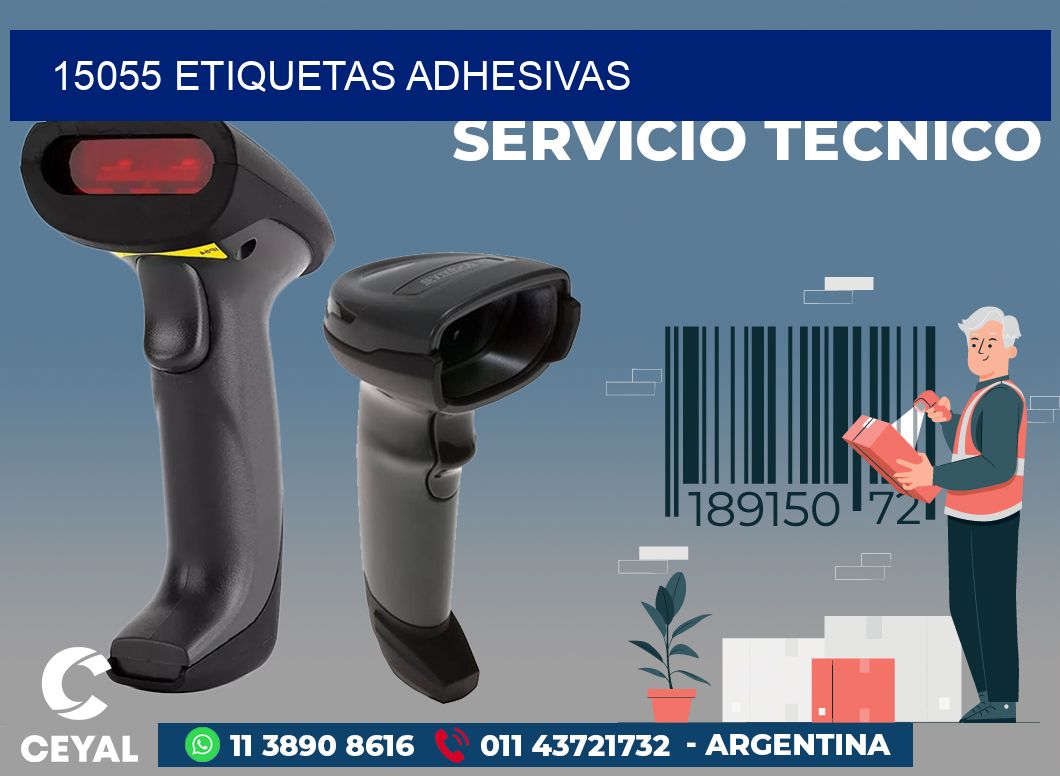15055 ETIQUETAS ADHESIVAS