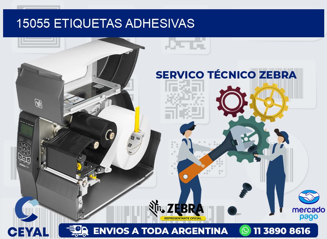 15055 ETIQUETAS ADHESIVAS