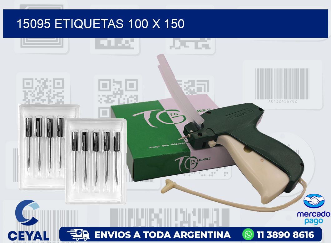 15095 ETIQUETAS 100 X 150