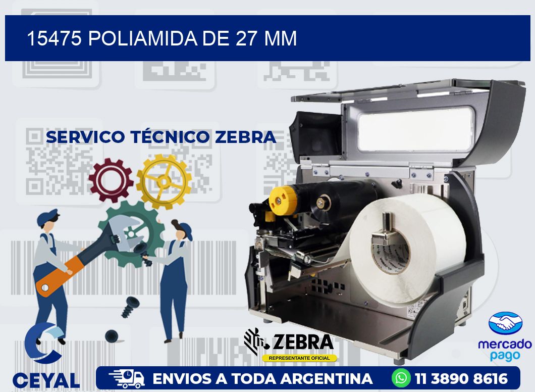 15475 POLIAMIDA DE 27 MM