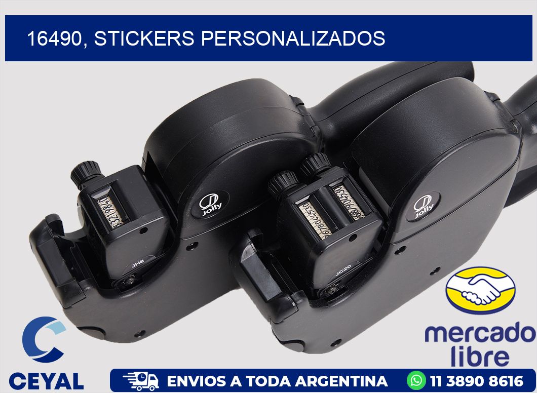16490, stickers personalizados