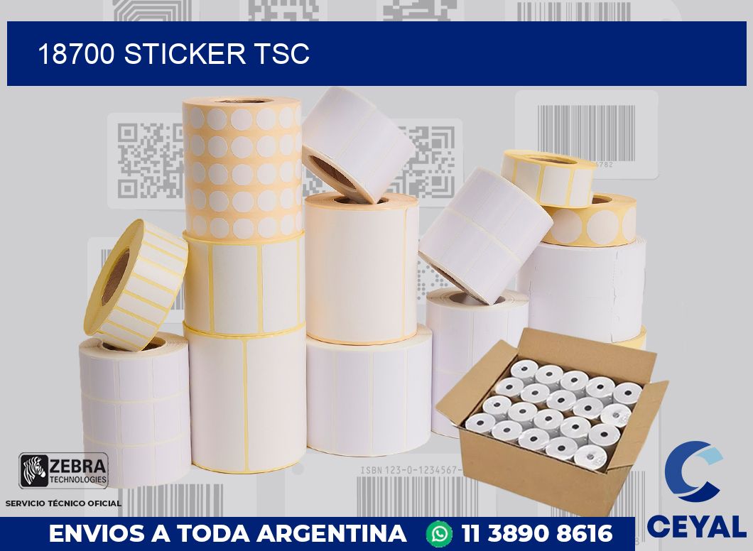 18700 STICKER TSC