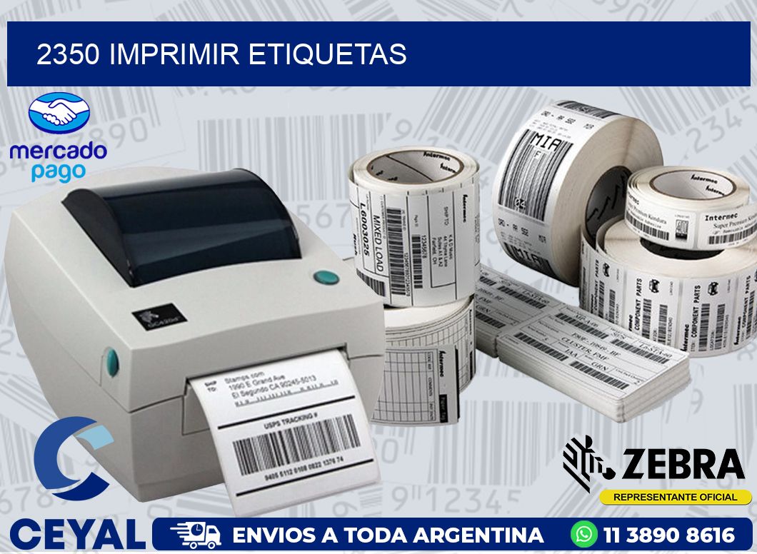 2350 IMPRIMIR ETIQUETAS