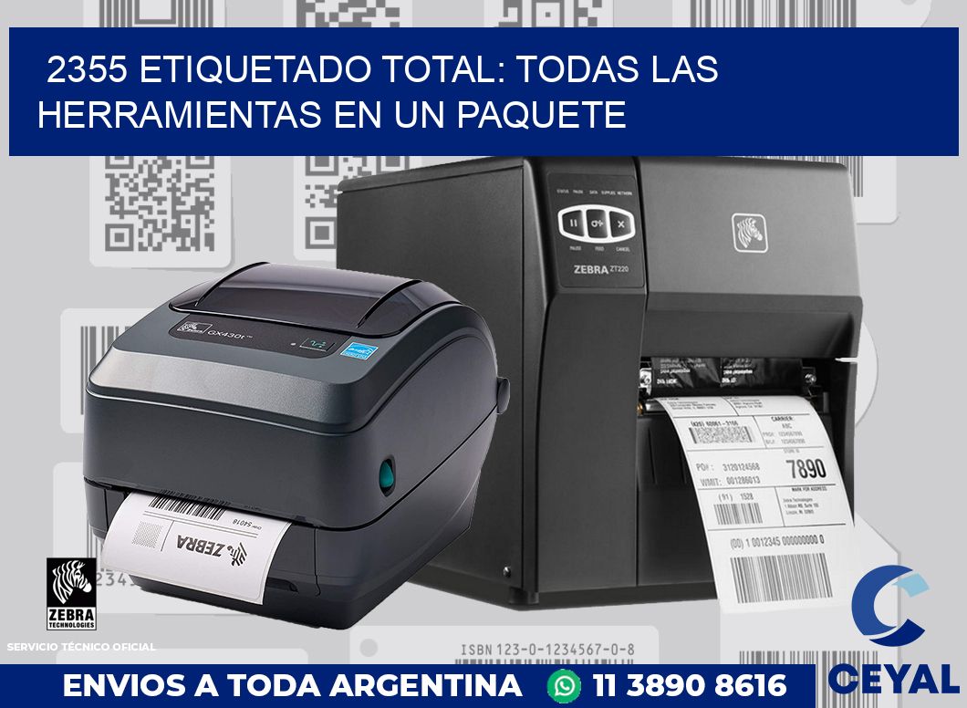 2355 ETIQUETADO TOTAL: TODAS LAS HERRAMIENTAS EN UN PAQUETE