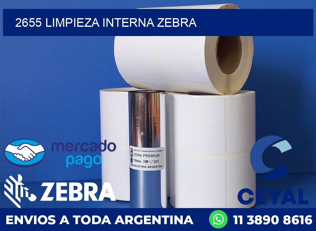 2655 LIMPIEZA INTERNA ZEBRA