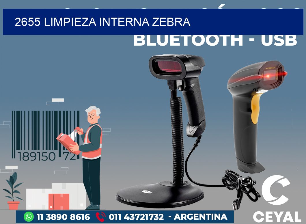2655 LIMPIEZA INTERNA ZEBRA