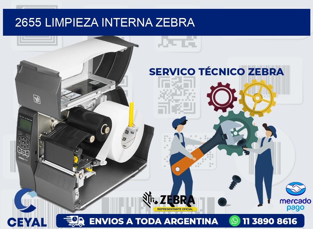2655 LIMPIEZA INTERNA ZEBRA