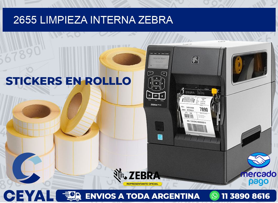 2655 LIMPIEZA INTERNA ZEBRA