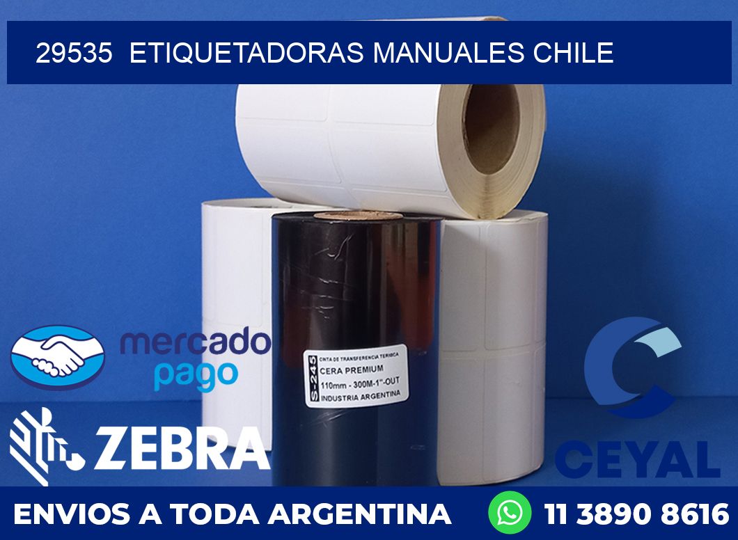 29535  ETIQUETADORAS MANUALES CHILE