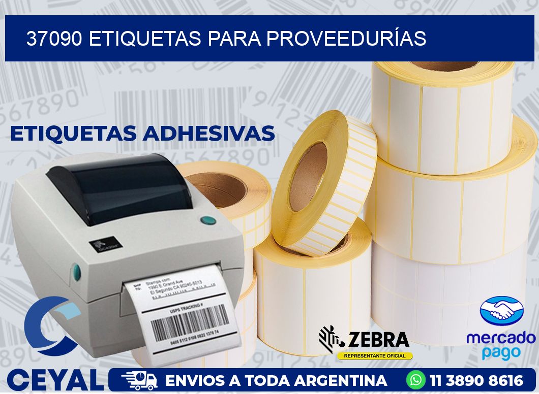 37090 ETIQUETAS PARA PROVEEDURÍAS