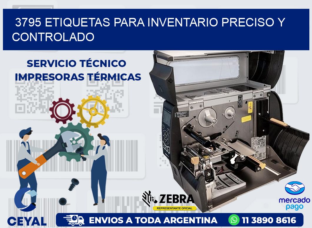 3795 ETIQUETAS PARA INVENTARIO PRECISO Y CONTROLADO