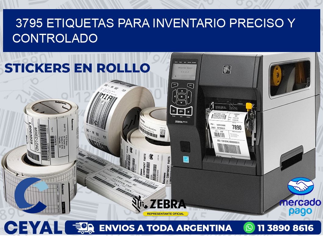 3795 ETIQUETAS PARA INVENTARIO PRECISO Y CONTROLADO