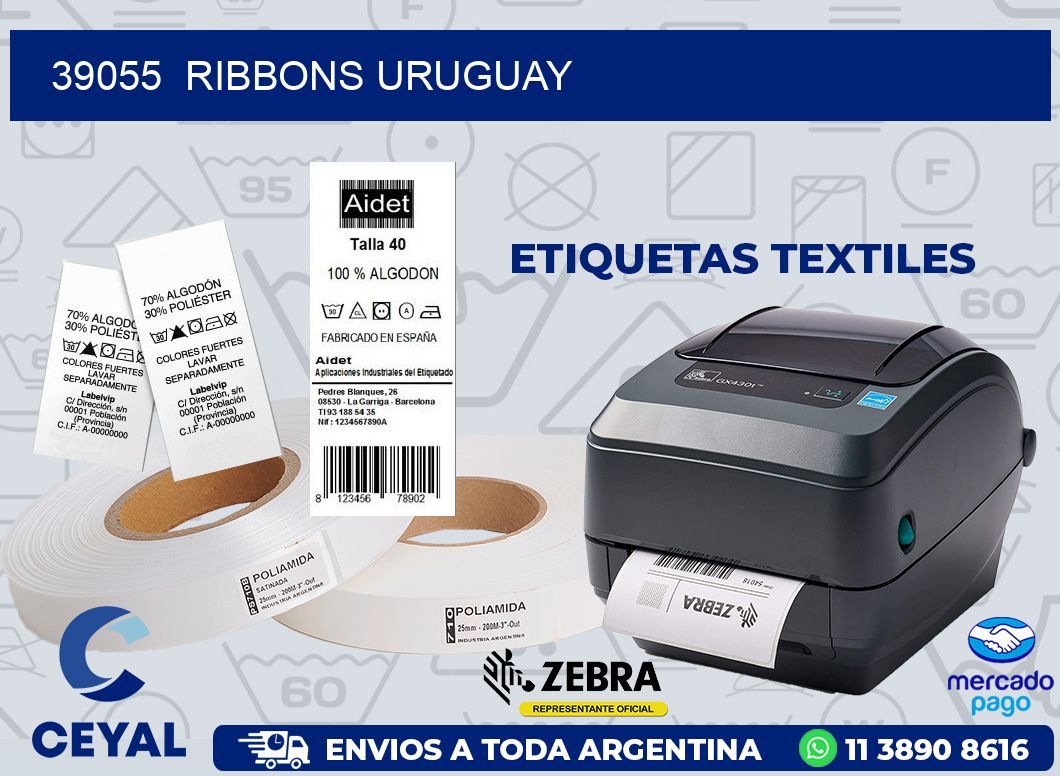 39055  RIBBONS URUGUAY