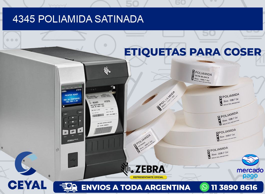 4345 POLIAMIDA SATINADA