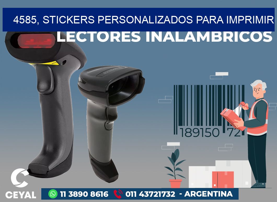 4585, stickers personalizados para imprimir
