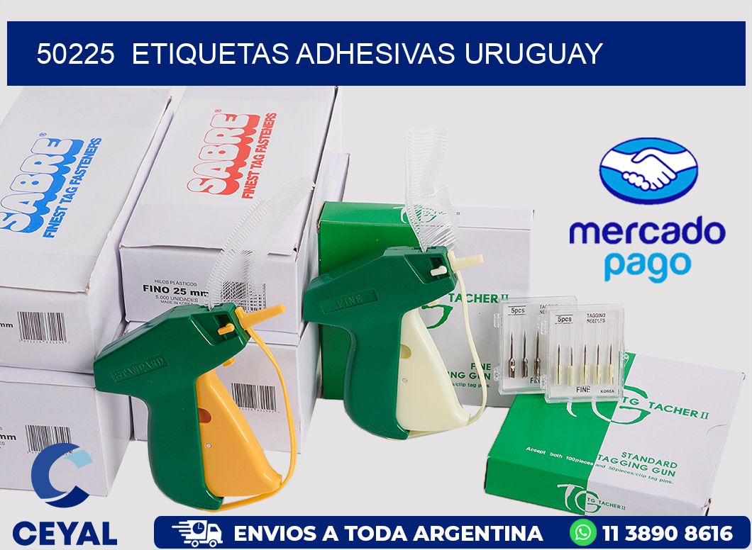 50225  ETIQUETAS ADHESIVAS URUGUAY