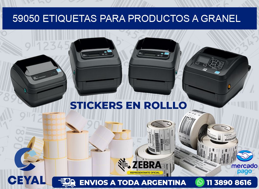 59050 ETIQUETAS PARA PRODUCTOS A GRANEL