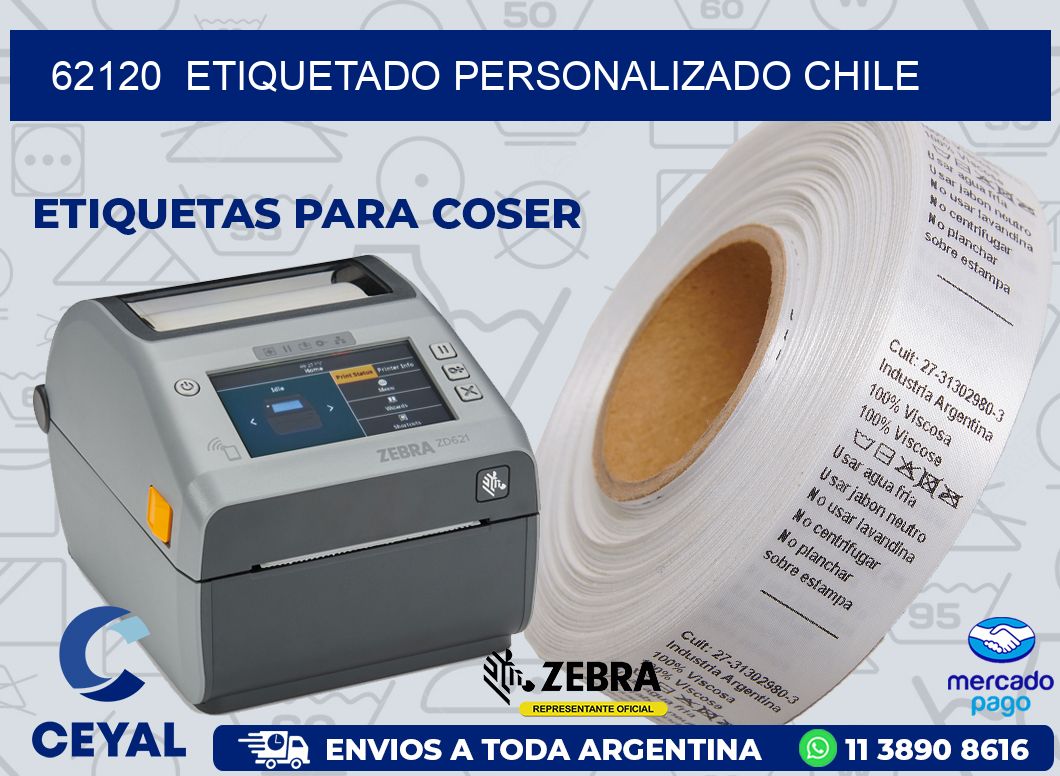 62120  ETIQUETADO PERSONALIZADO CHILE