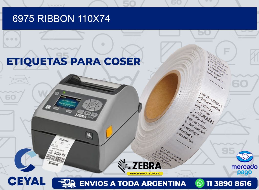 6975 RIBBON 110X74