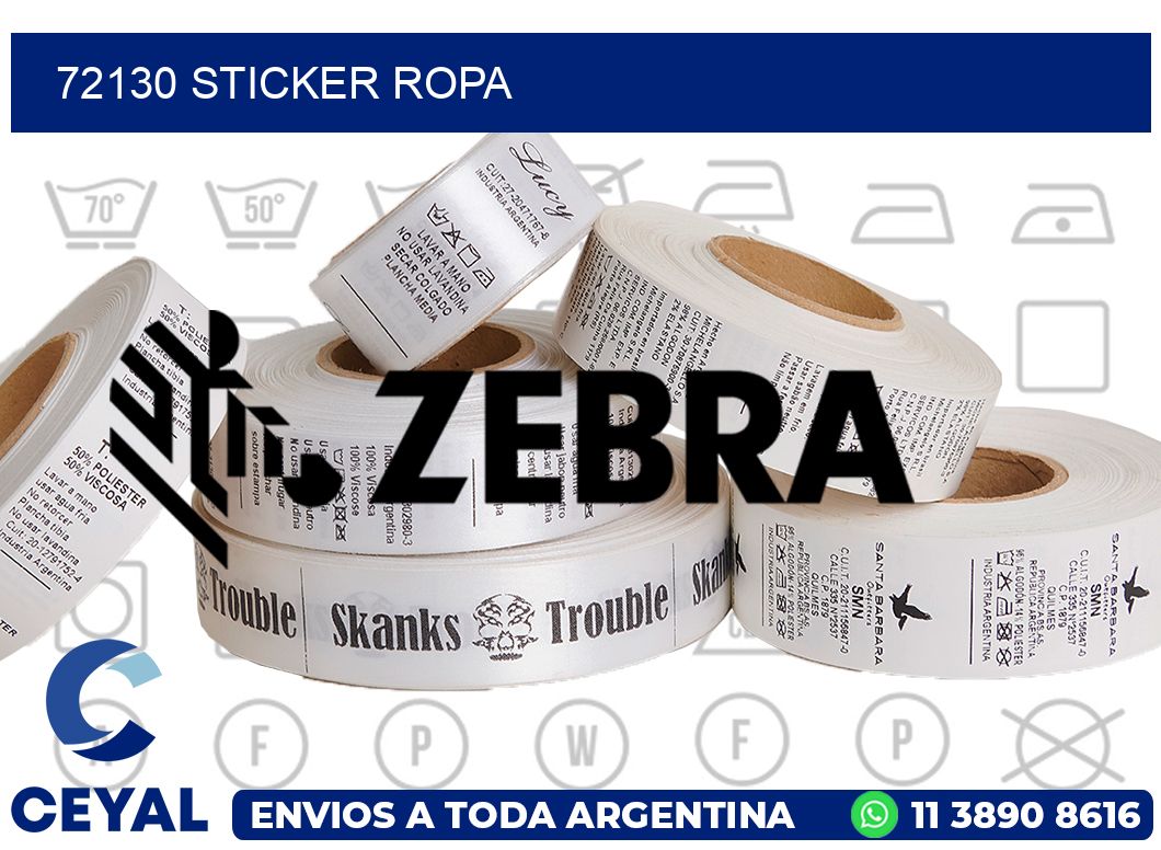 72130 STICKER ROPA