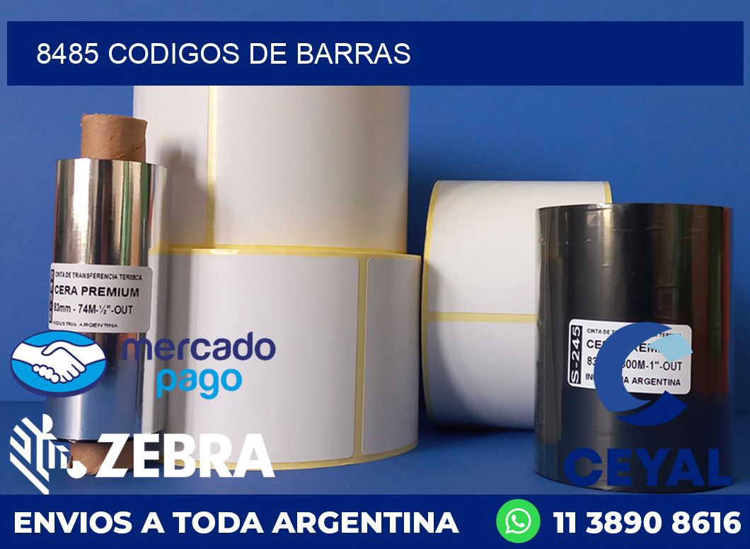 8485 CODIGOS DE BARRAS