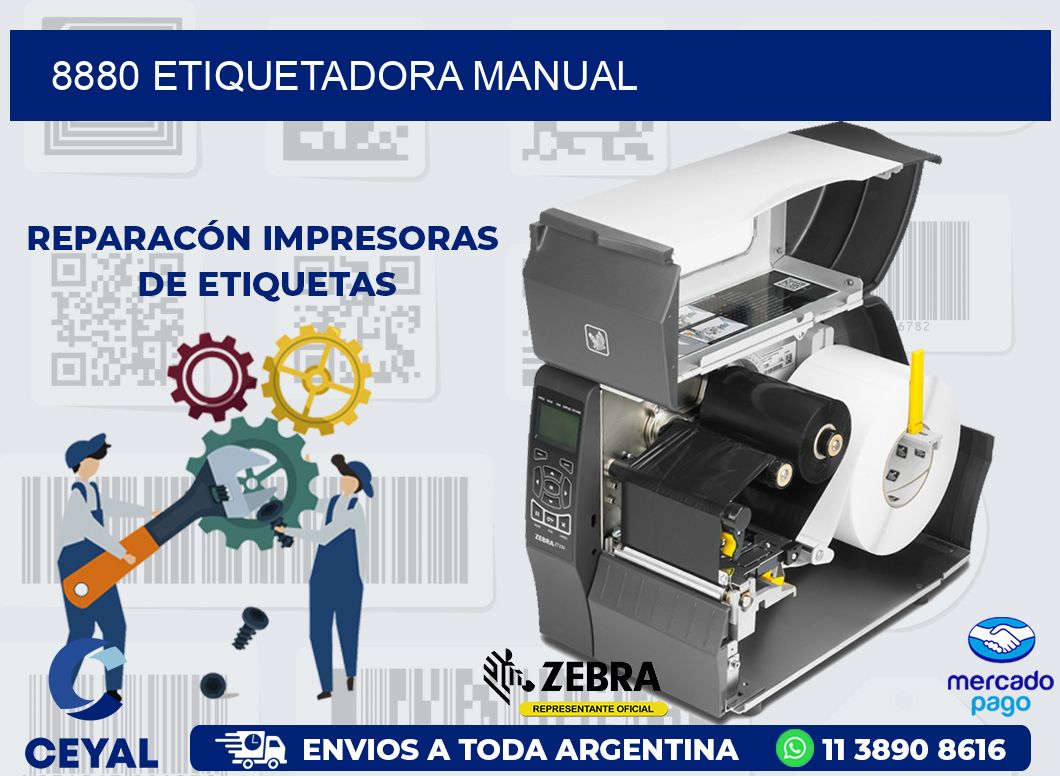 8880 ETIQUETADORA MANUAL