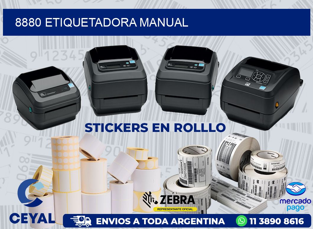 8880 ETIQUETADORA MANUAL