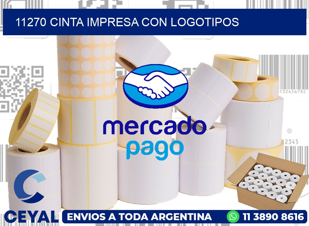 11270 CINTA IMPRESA CON LOGOTIPOS