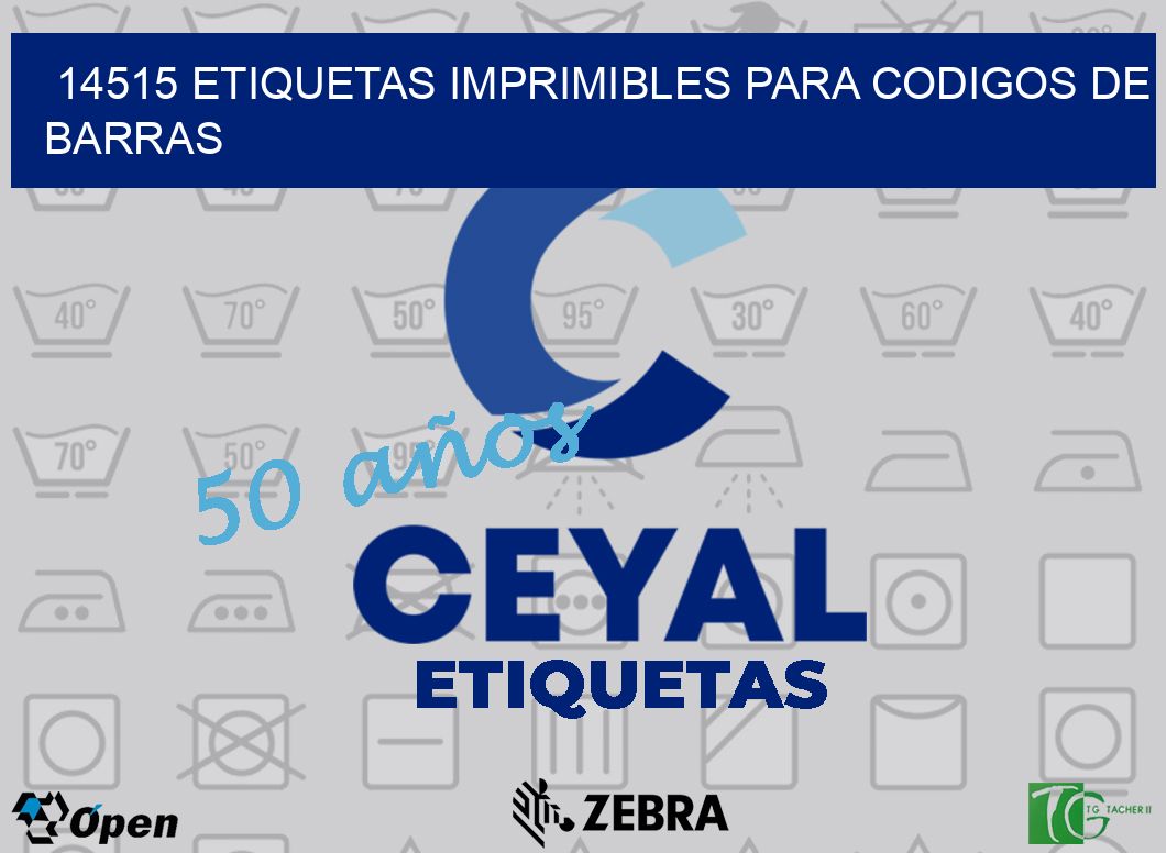 14515 ETIQUETAS IMPRIMIBLES PARA CODIGOS DE BARRAS