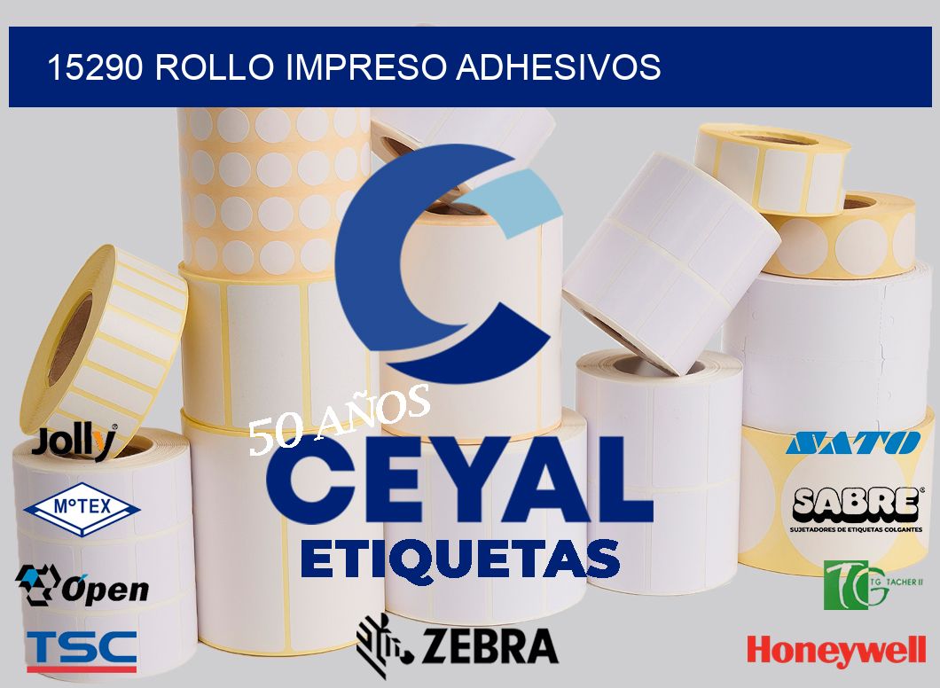 15290 ROLLO IMPRESO ADHESIVOS