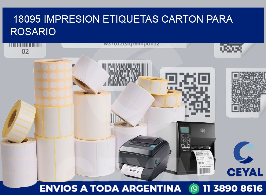 18095 IMPRESION ETIQUETAS CARTON PARA ROSARIO