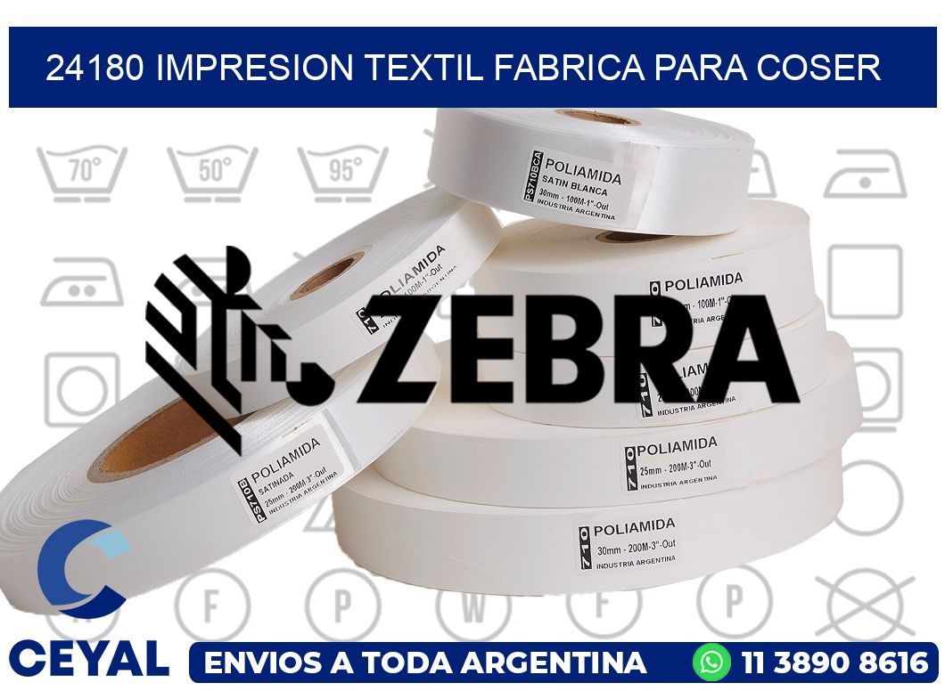 24180 IMPRESION TEXTIL FABRICA PARA COSER
