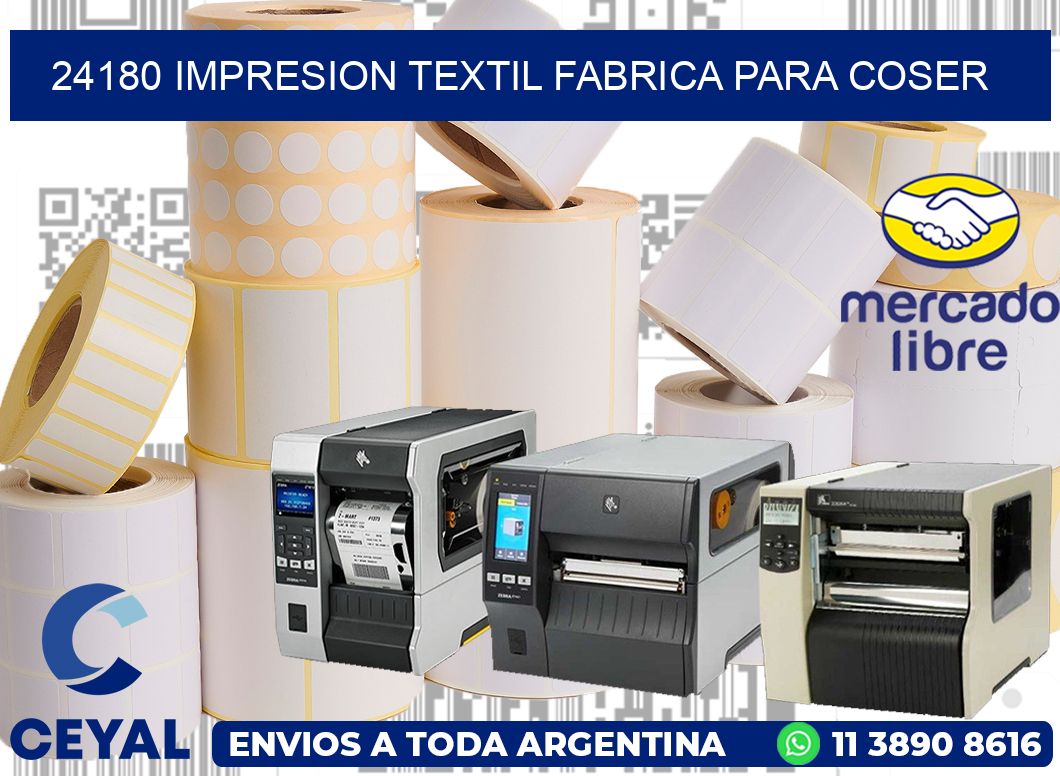 24180 IMPRESION TEXTIL FABRICA PARA COSER